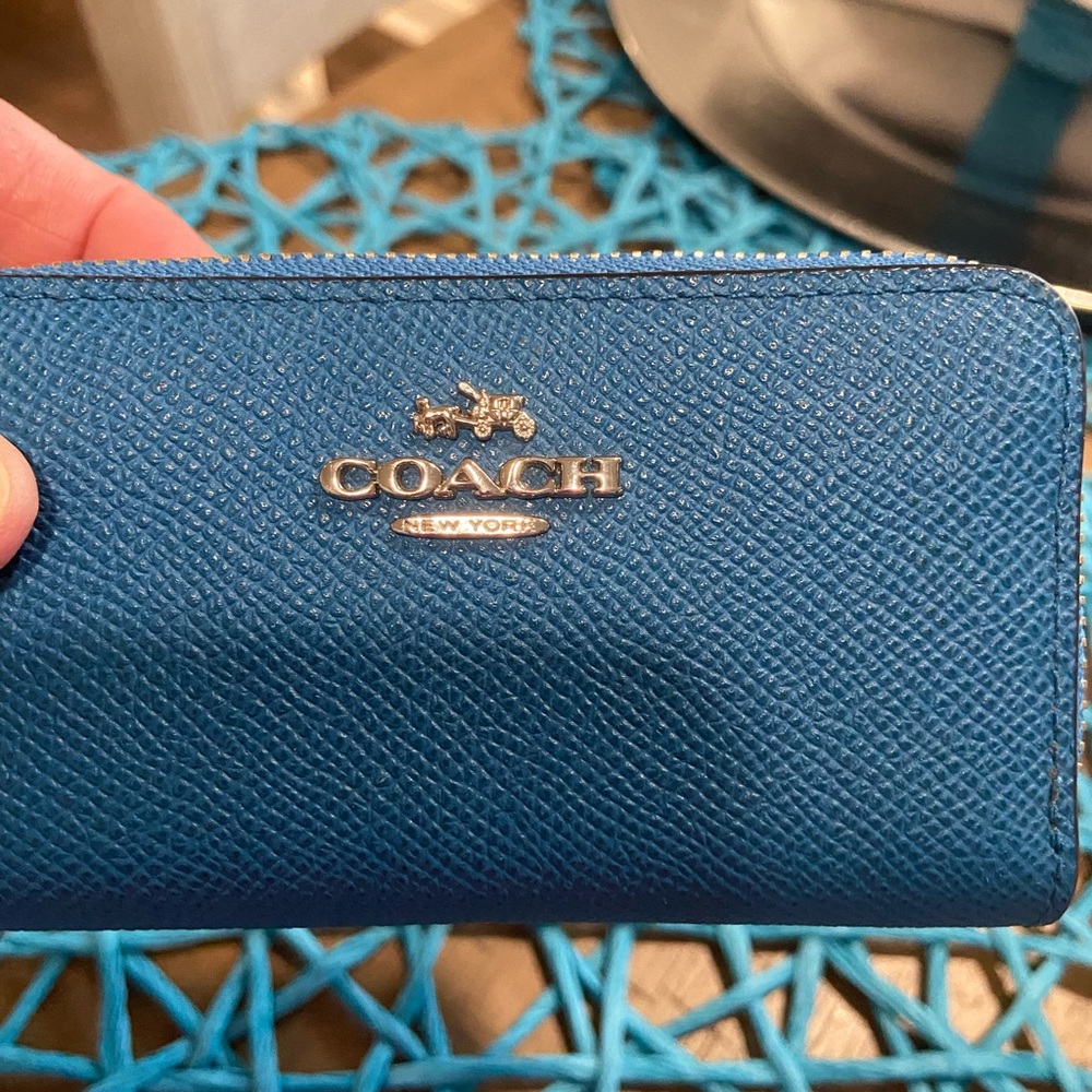 Coach coin and card purse - Picture 6 of 9